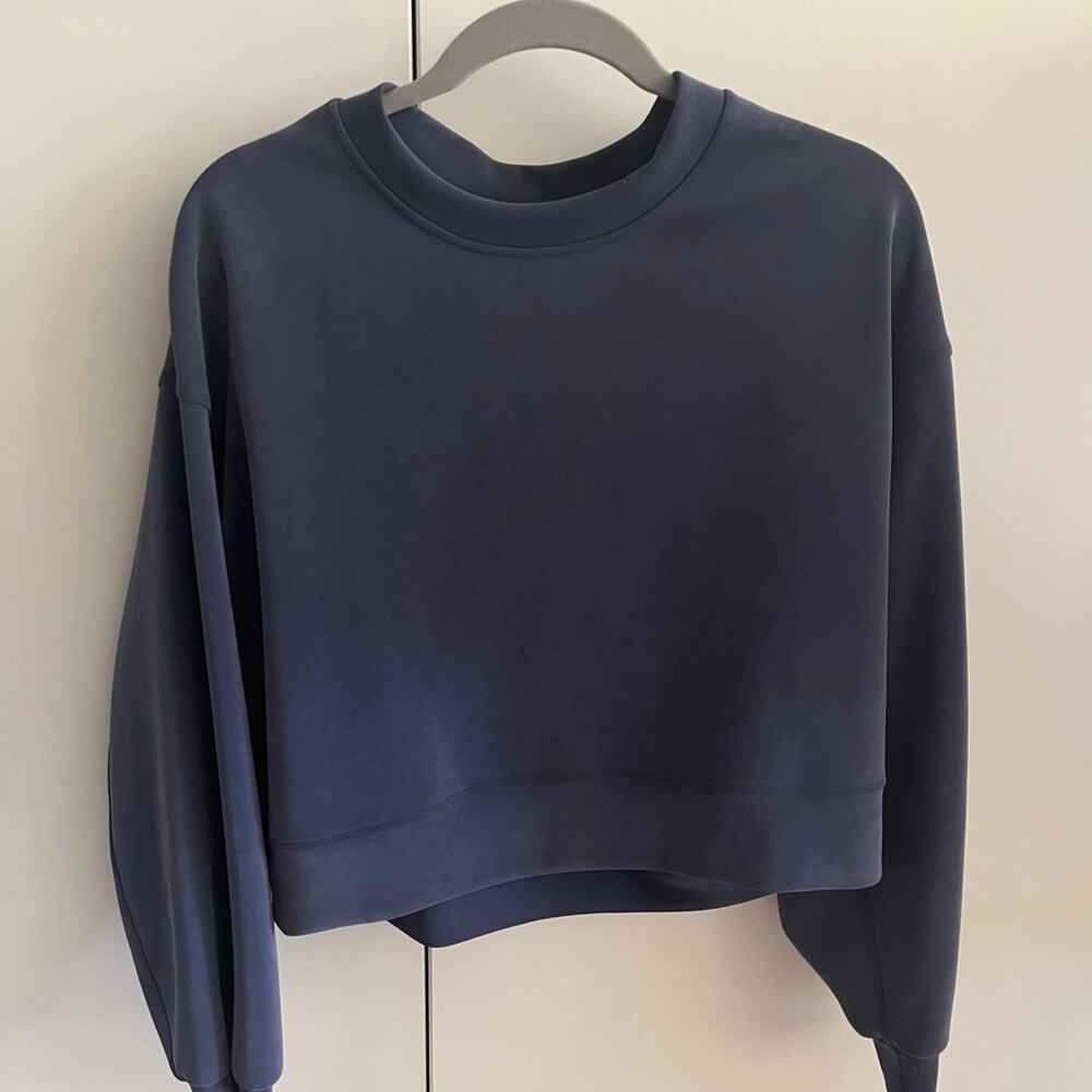 Lululemon Perfectly Oversized Crop Crew Softstreme